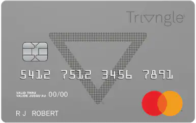 Carte Mastercardᴹᴰ Triangleᴹᴰ